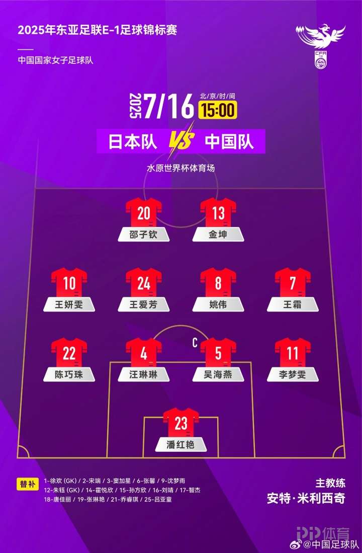 体坛午爆｜东亚杯中国女足今战日本，亚洲杯中国女篮今战新