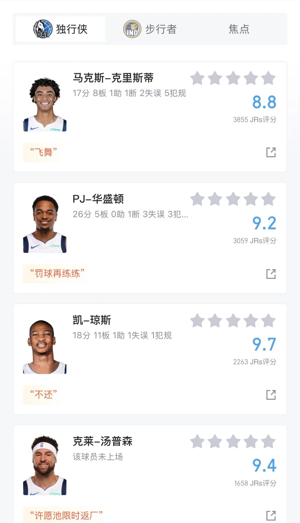 步行者队后卫飙分创纪录，成为全明星